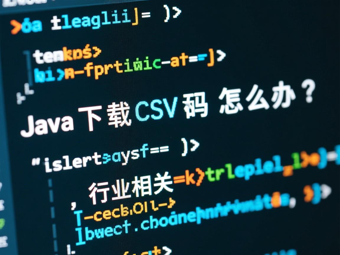 Java下载CSV乱码怎么办?  第2张 Java下载CSV乱码怎么办?  第2张