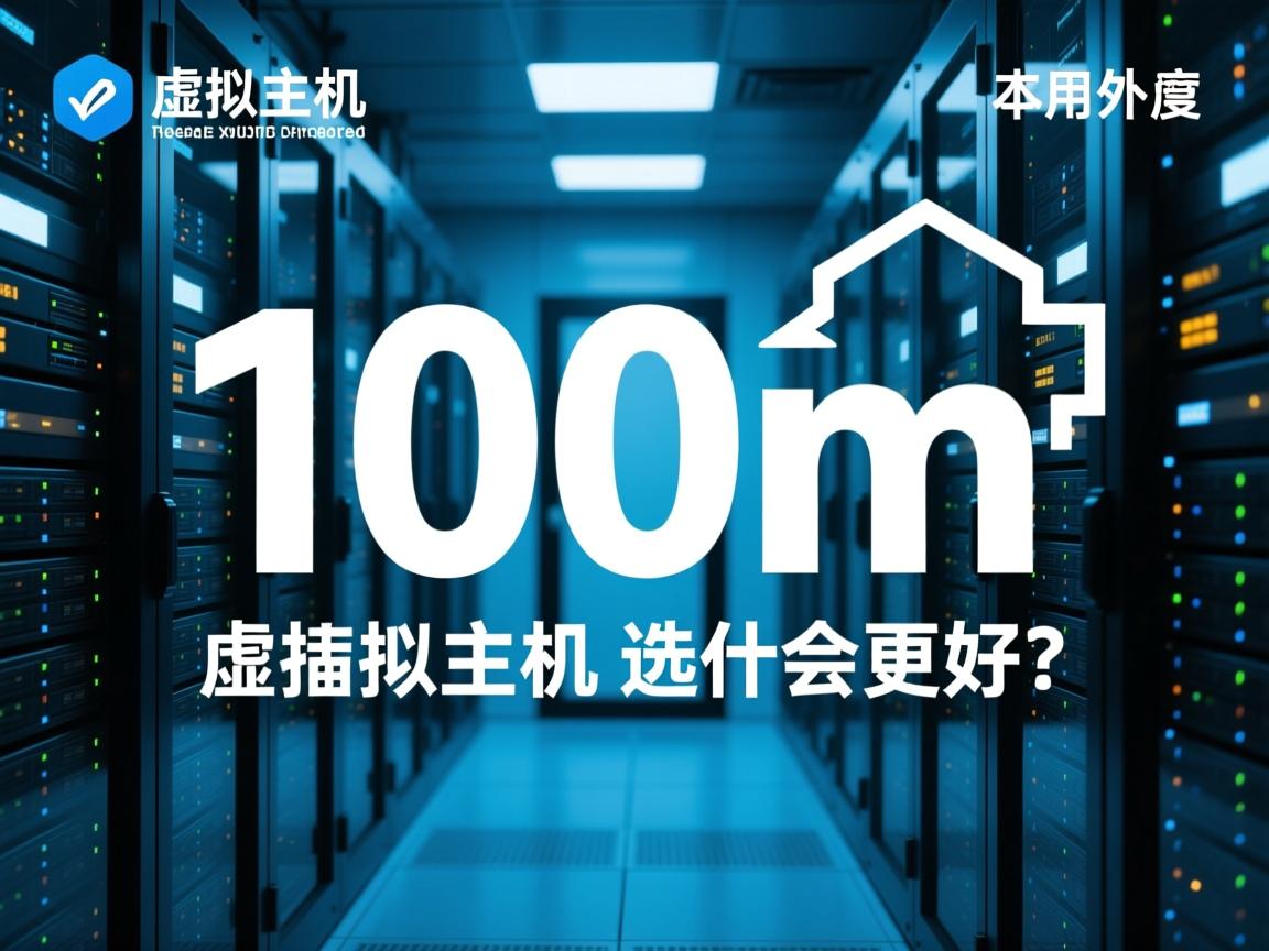 共享100m与虚拟主机,选哪个更好?
