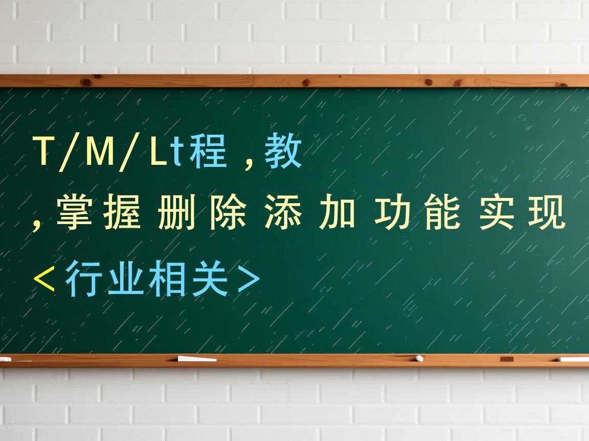 HTML教程,掌握删除添加功能实现  第2张 HTML教程,掌握删除添加功能实现  第2张