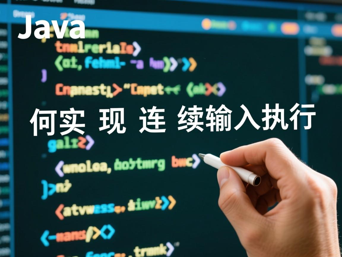 Java如何实现连续输入执行  第1张