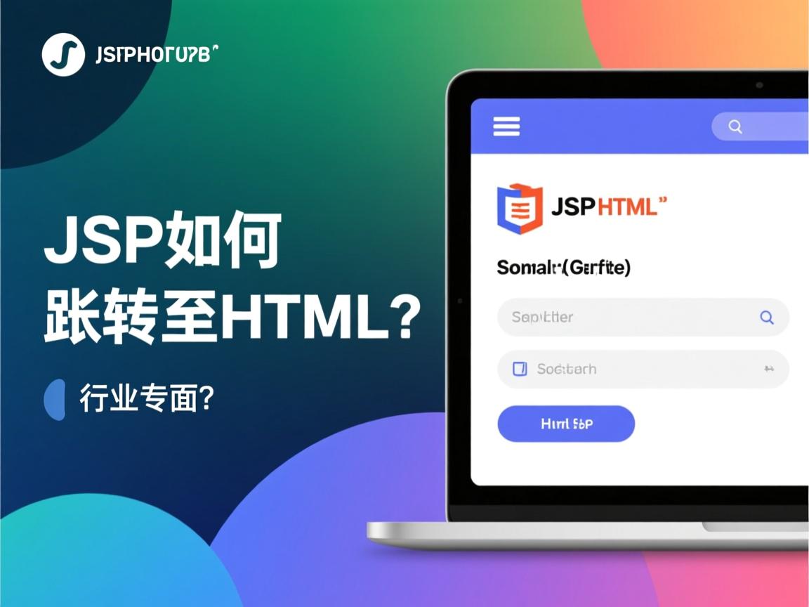JSP如何跳转至HTML页面?  第2张 JSP如何跳转至HTML页面?  第2张
