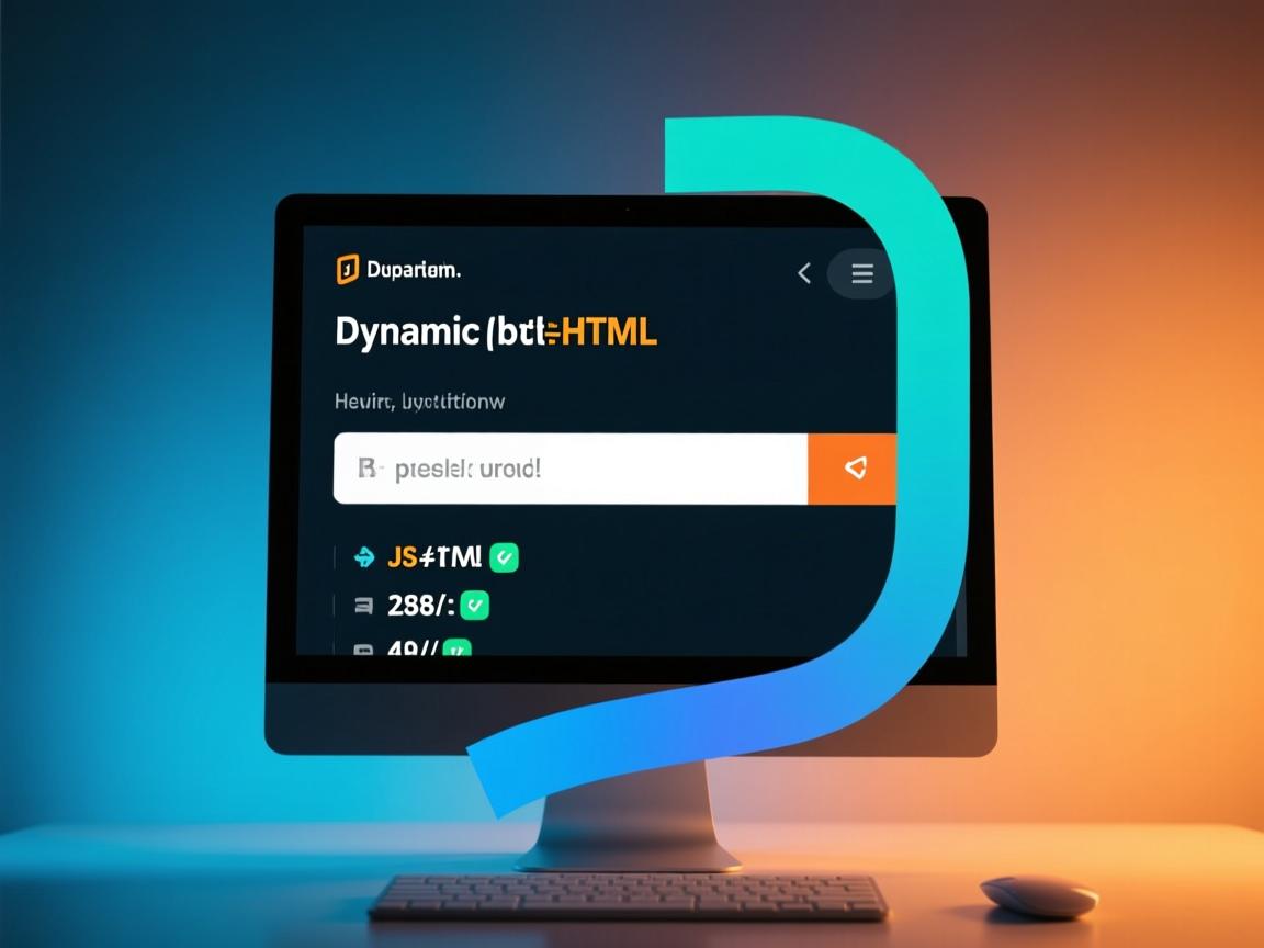 JS如何动态输出HTML?  第2张 JS如何动态输出HTML?  第2张