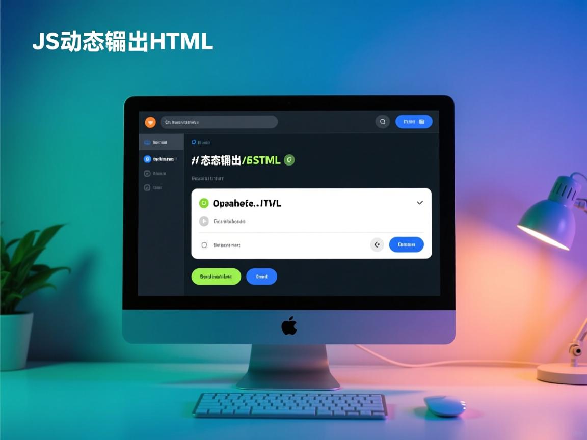 JS如何动态输出HTML?  第3张 JS如何动态输出HTML?  第3张