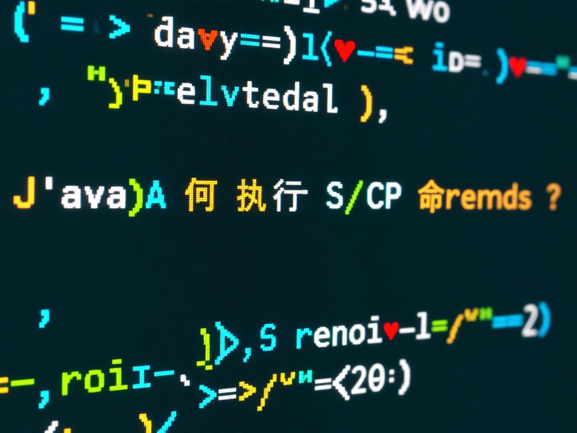 Java如何执行SCP命令?  第1张 Java如何执行SCP命令?  第1张