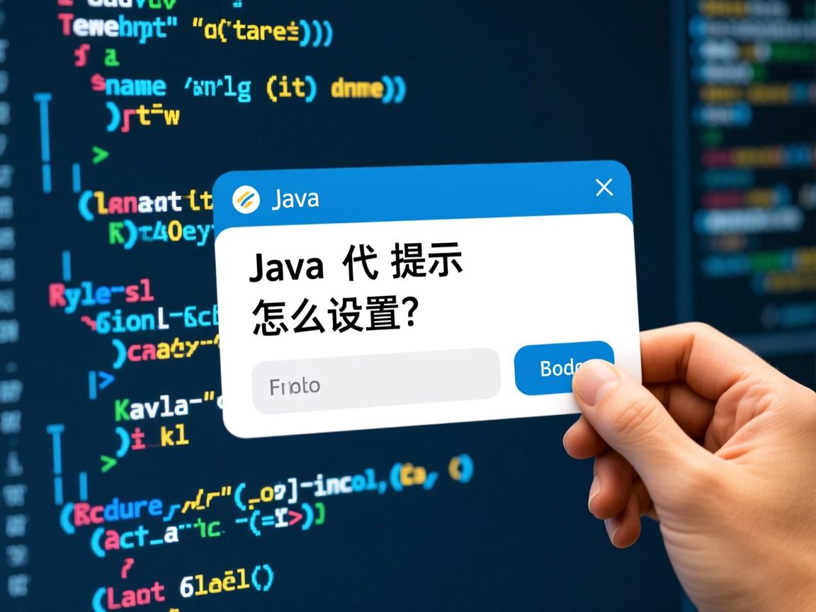 Java代码提示怎么设置?  第1张 Java代码提示怎么设置?  第1张