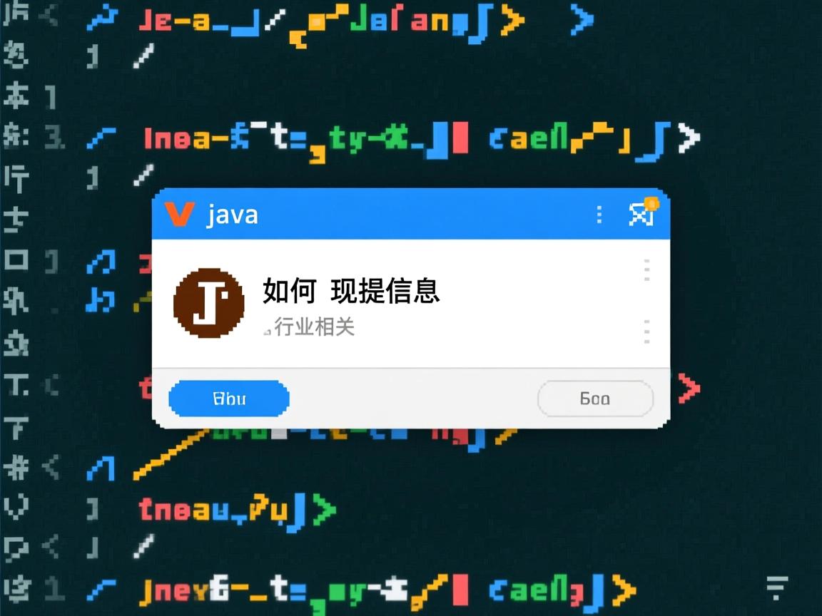 Java如何实现提示信息  第2张