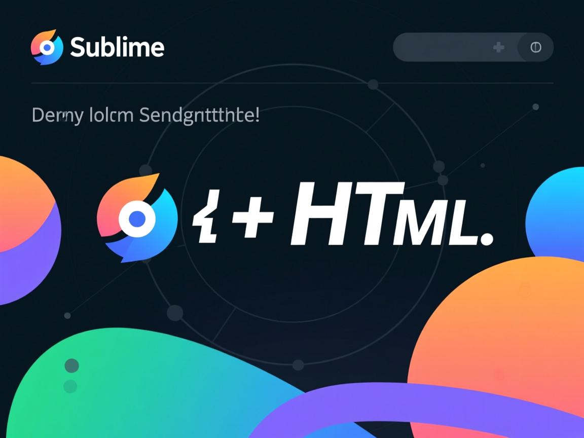 Sublime如何快速生成HTML?  第1张 Sublime如何快速生成HTML?  第1张