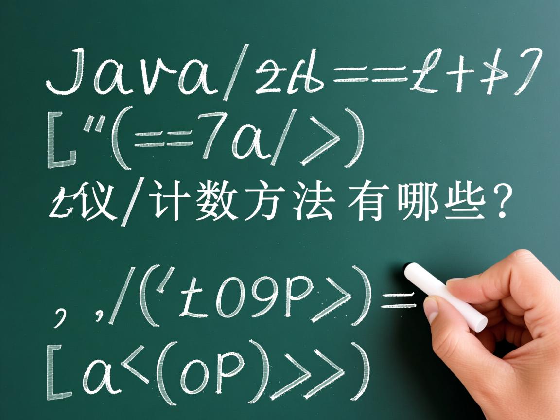 Java计数方法有哪些  第2张 Java计数方法有哪些  第2张