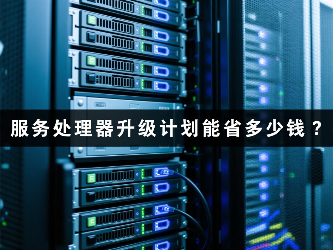 服务器处理器升级计划能省多少钱?  第1张 服务器处理器升级计划能省多少钱?  第1张