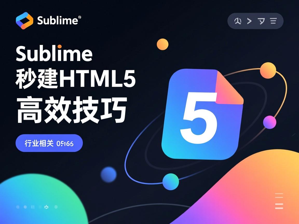 Sublime秒建HTML5,高效技巧  第3张 Sublime秒建HTML5,高效技巧  第3张