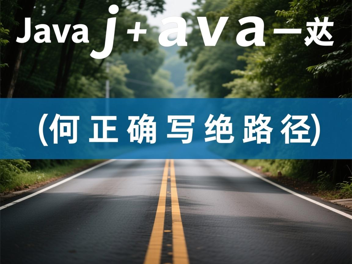 Java如何正确写绝对路径