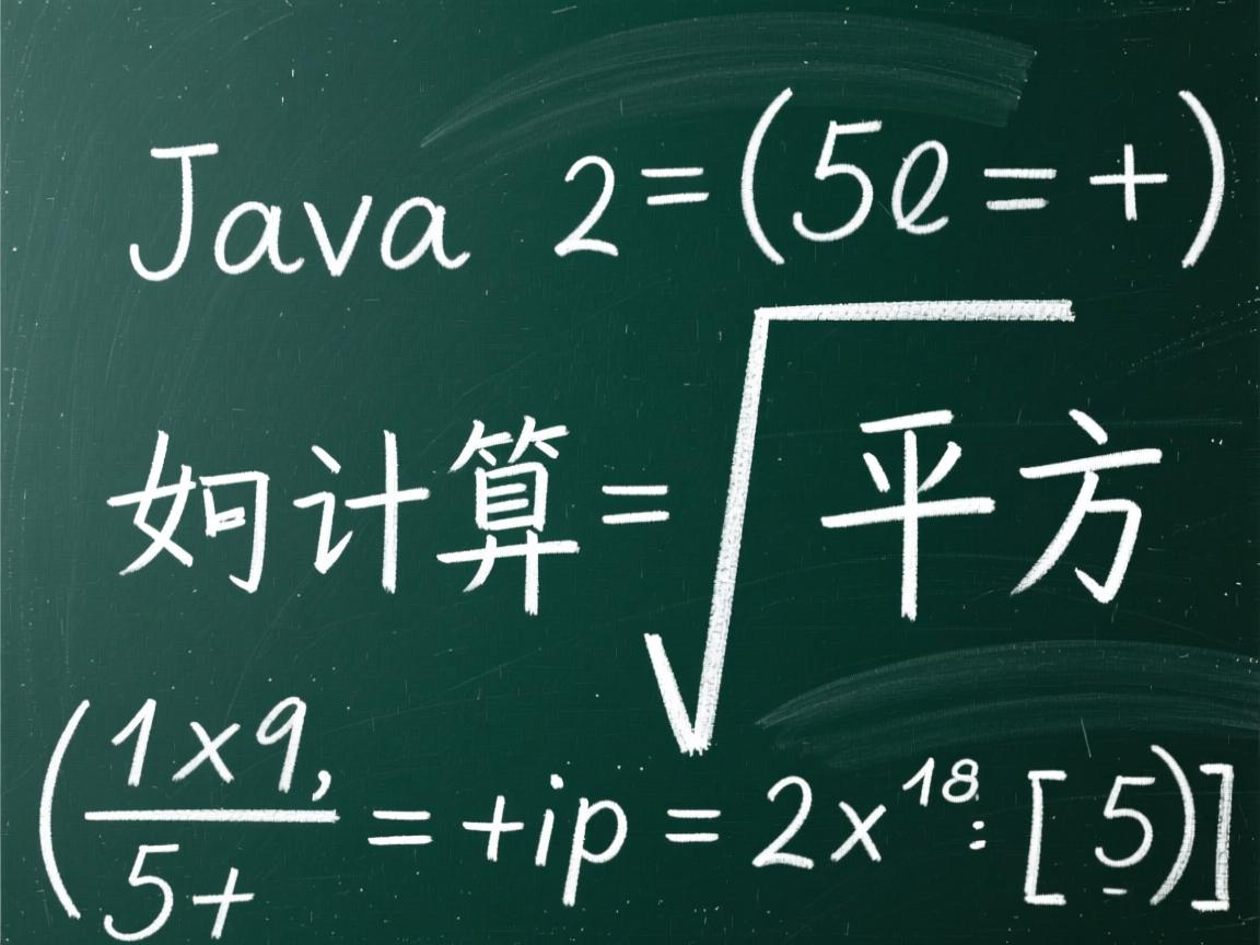 Java如何计算平方根