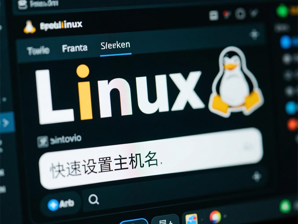 Linux怎么快速设置主机名?  第2张 Linux怎么快速设置主机名?  第2张