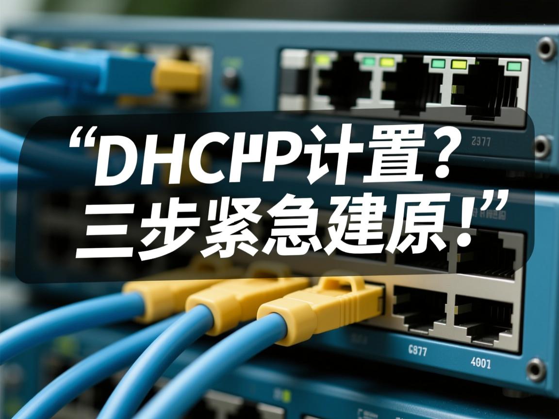 DHCP配置丢失？三步紧急还原！  第2张