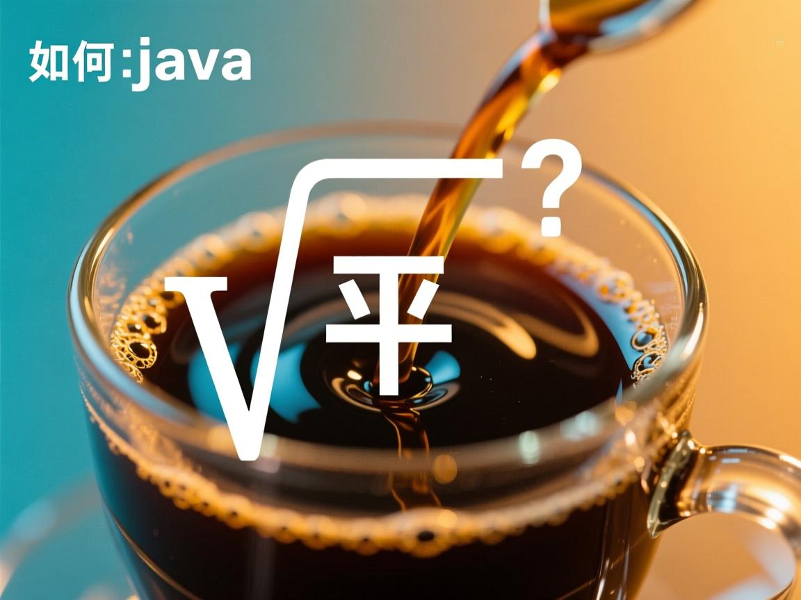 Java中如何表示平方根?