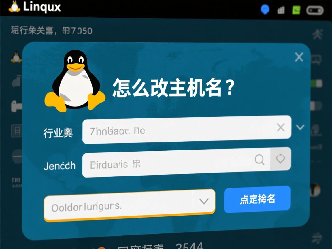 Linux怎么改主机名?  第1张 Linux怎么改主机名?  第1张