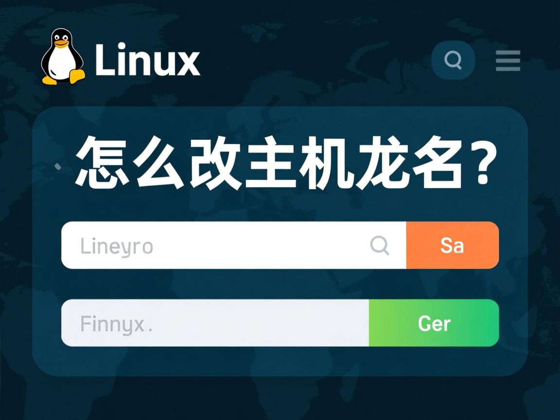 Linux怎么改主机名?  第3张 Linux怎么改主机名?  第3张