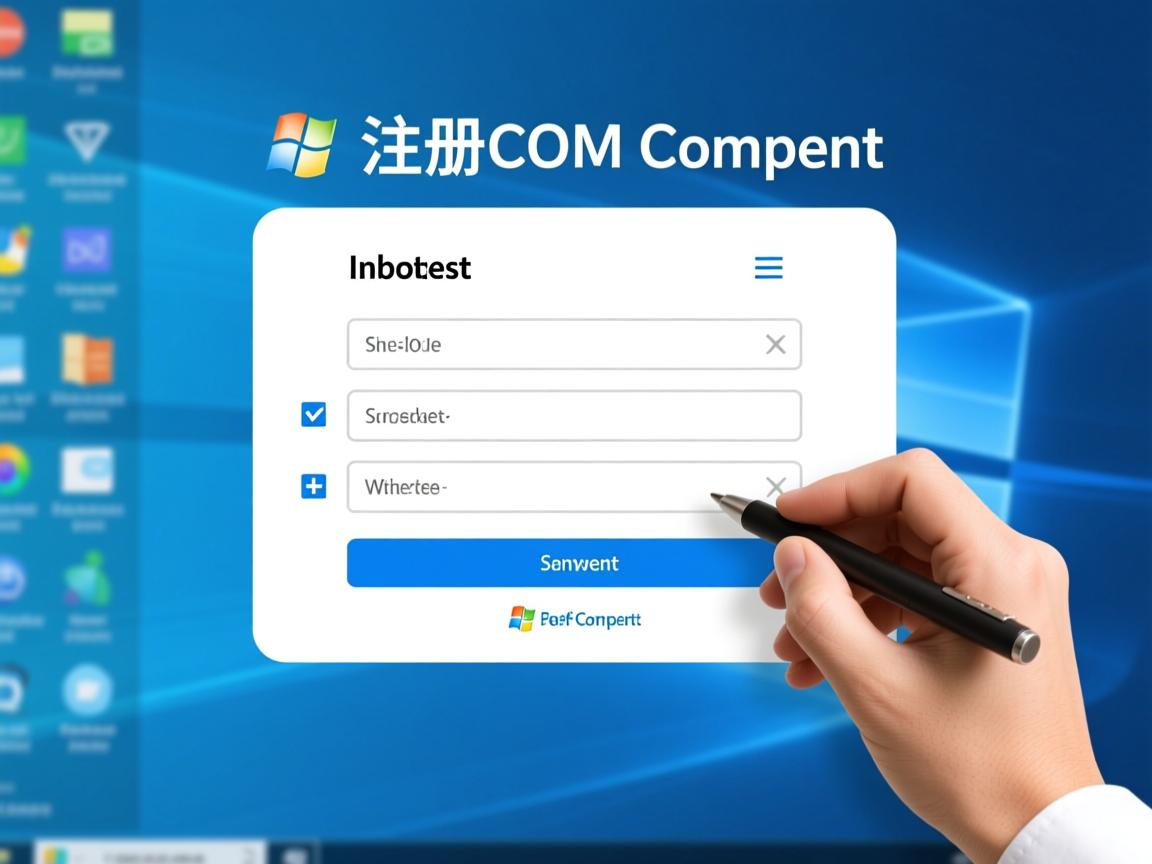 如何注册COM组件?  第3张 如何注册COM组件?  第3张