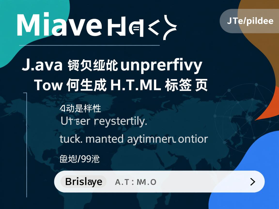 Java如何生成HTML标签页  第3张