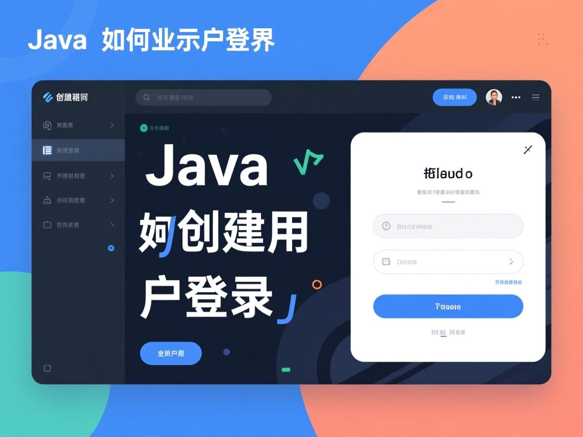 Java如何创建用户登录界面  第1张 Java如何创建用户登录界面  第1张