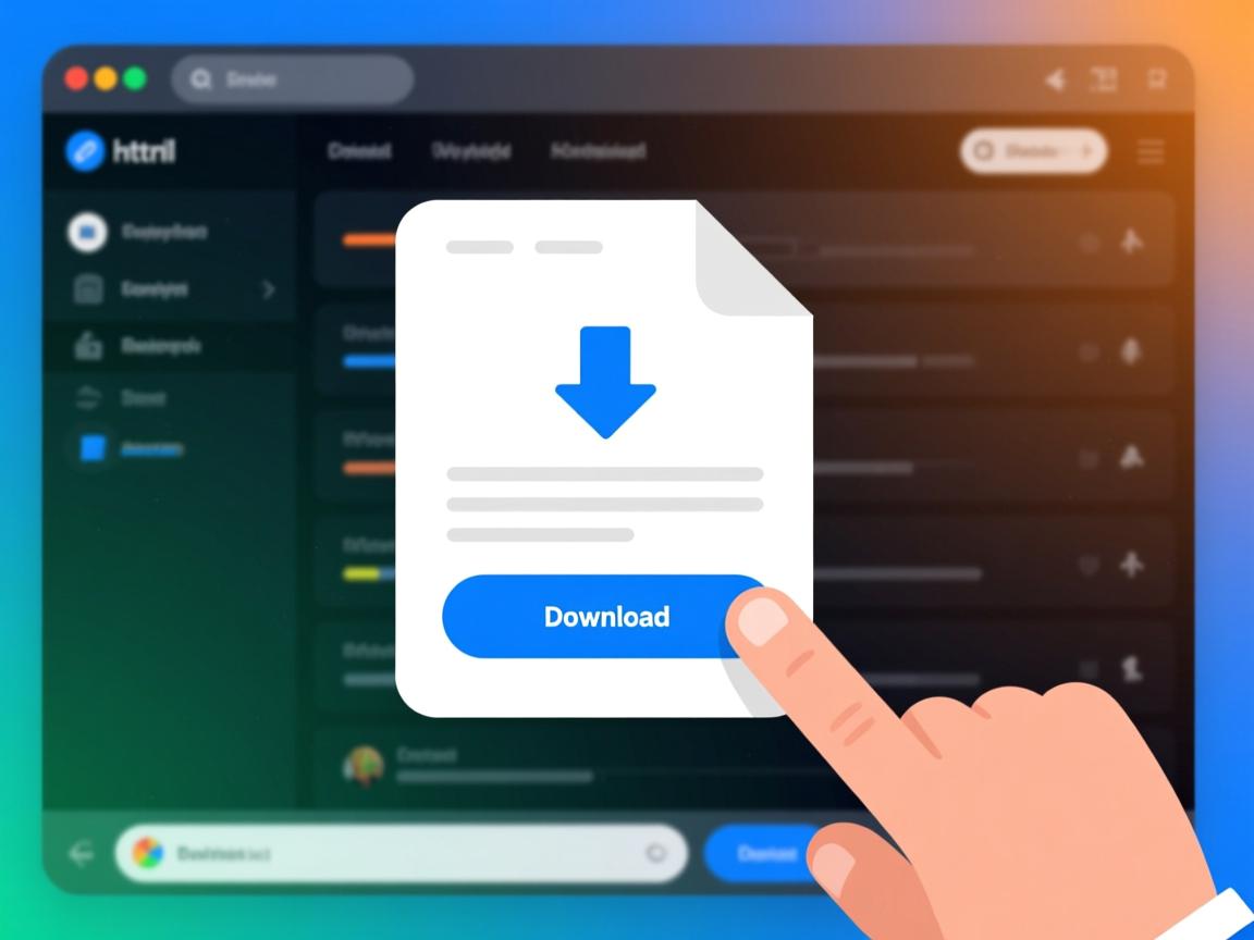 HTML点击下载文件怎么做?  第1张 HTML点击下载文件怎么做?  第1张
