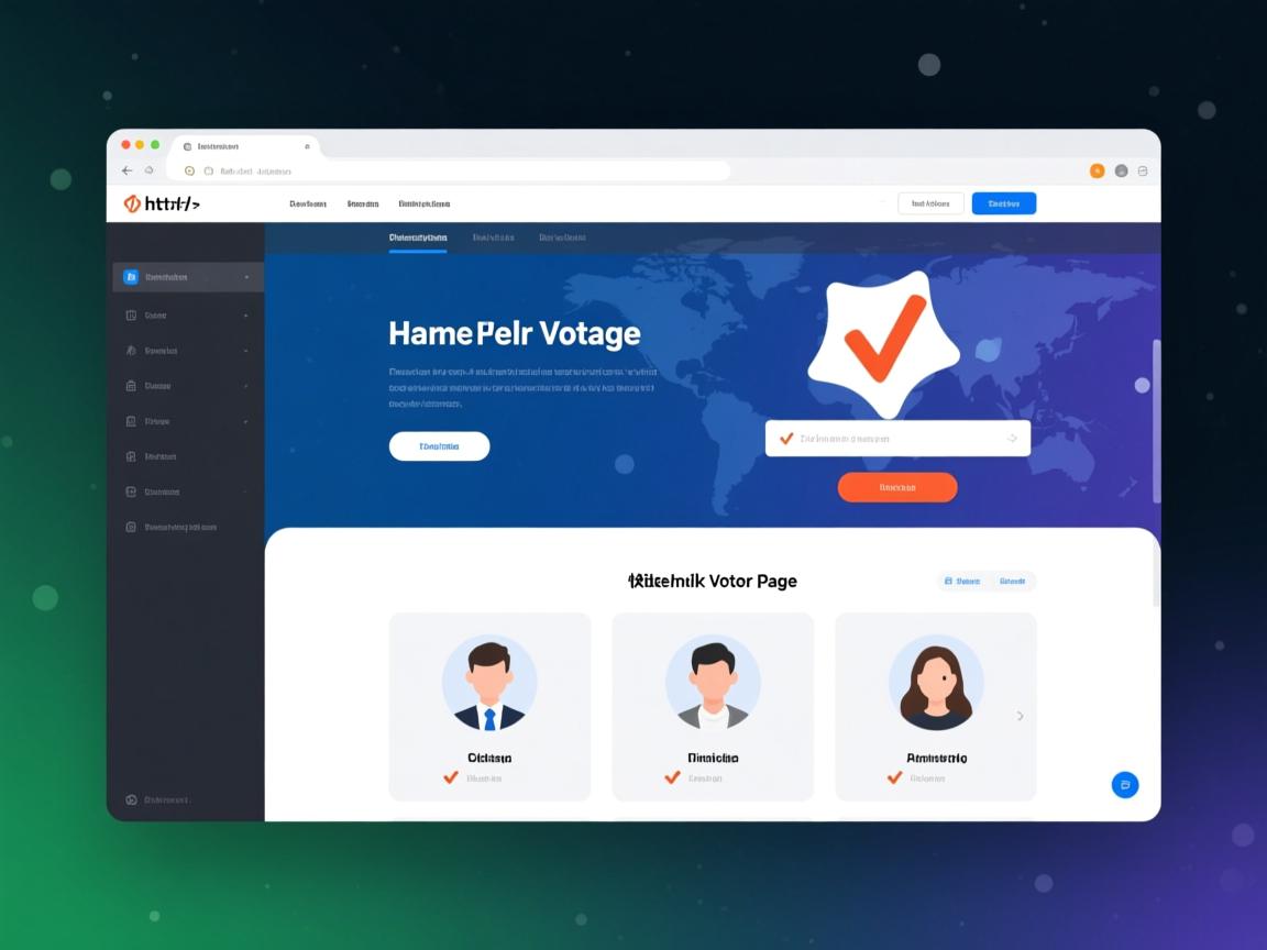 HTML如何快速制作投票页面?  第1张 HTML如何快速制作投票页面?  第1张