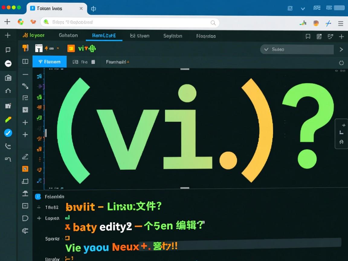 Linux如何用vi编辑器编辑文件?  第1张 Linux如何用vi编辑器编辑文件?  第1张