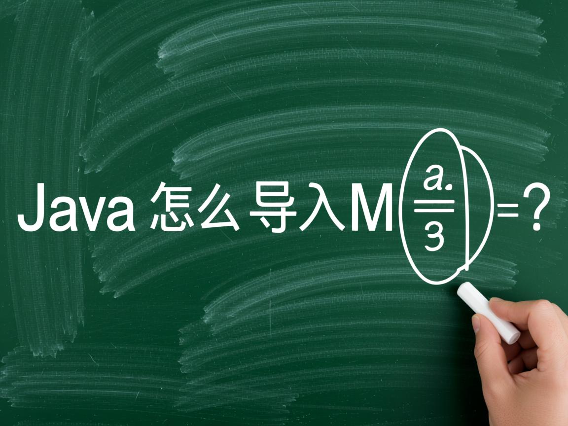 Java怎么导入Math?  第3张 Java怎么导入Math?  第3张