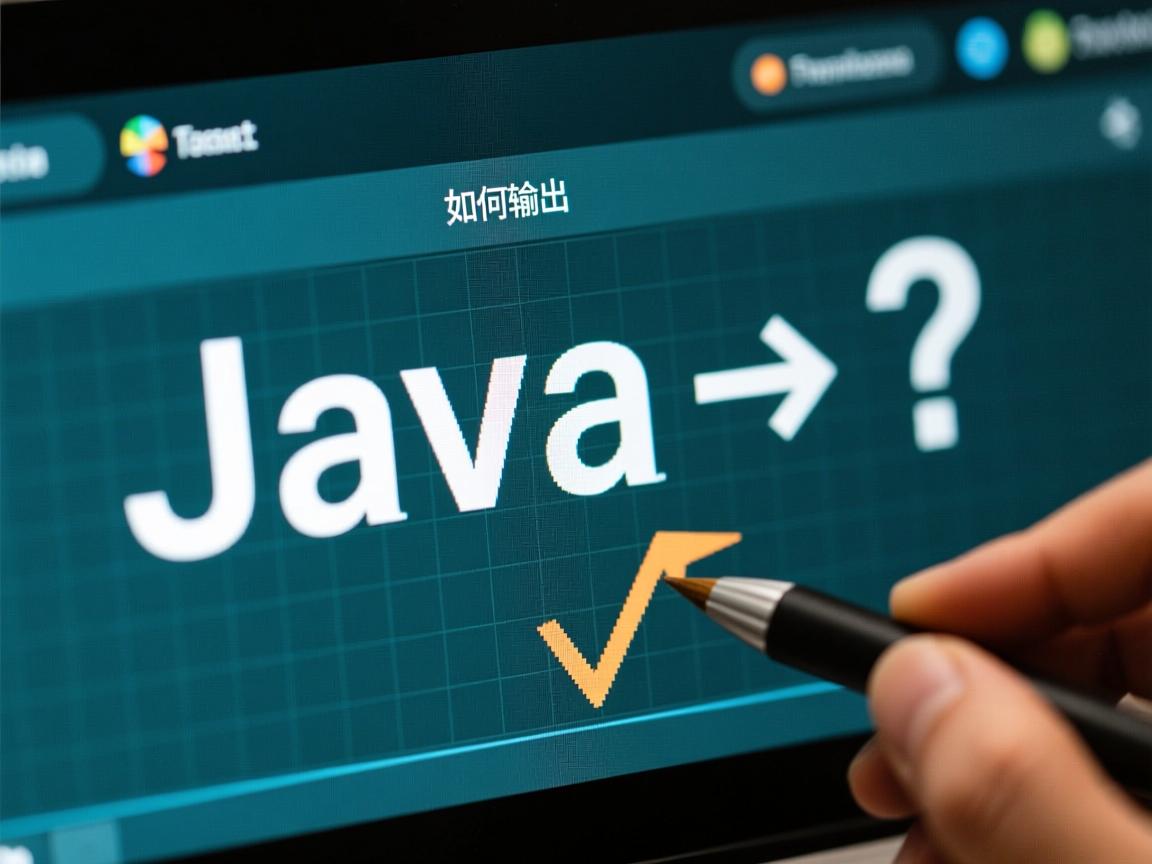 Java如何输出箭头?