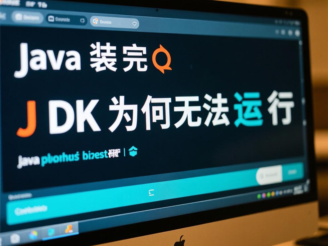 Java装完JDK为何无法运行  第2张 Java装完JDK为何无法运行  第2张