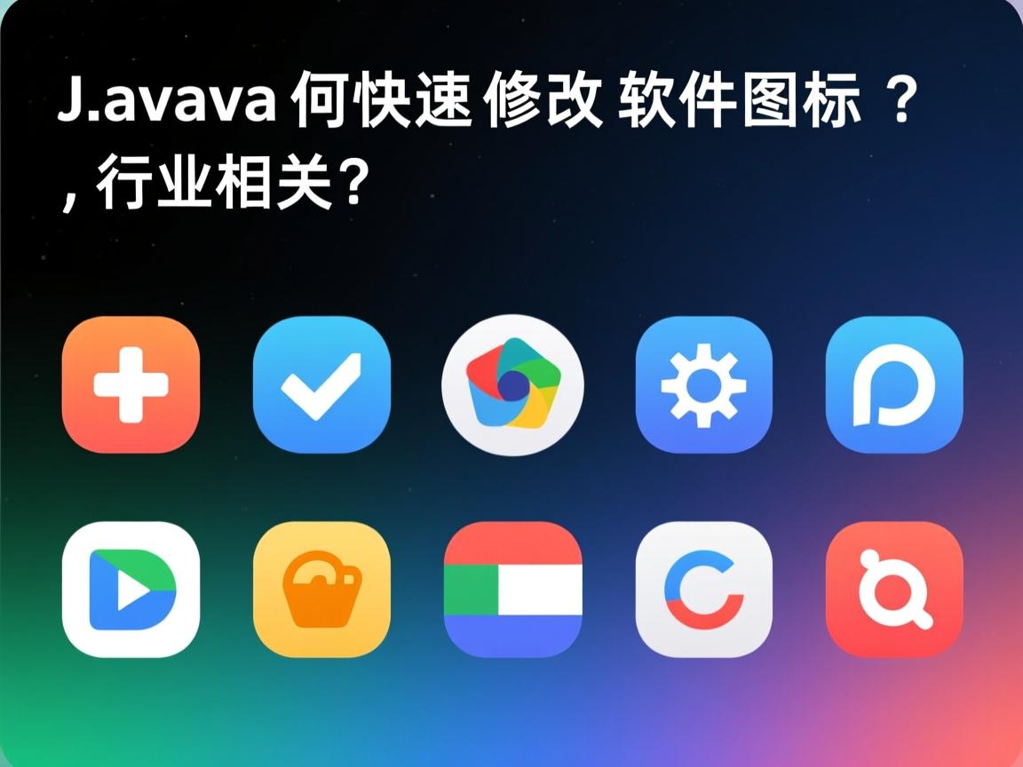 Java如何快速修改软件图标?  第3张 Java如何快速修改软件图标?  第3张