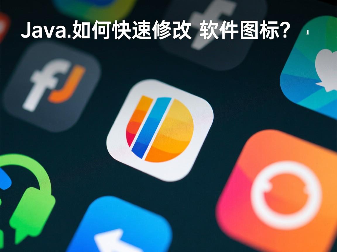 Java如何快速修改软件图标?  第1张 Java如何快速修改软件图标?  第1张