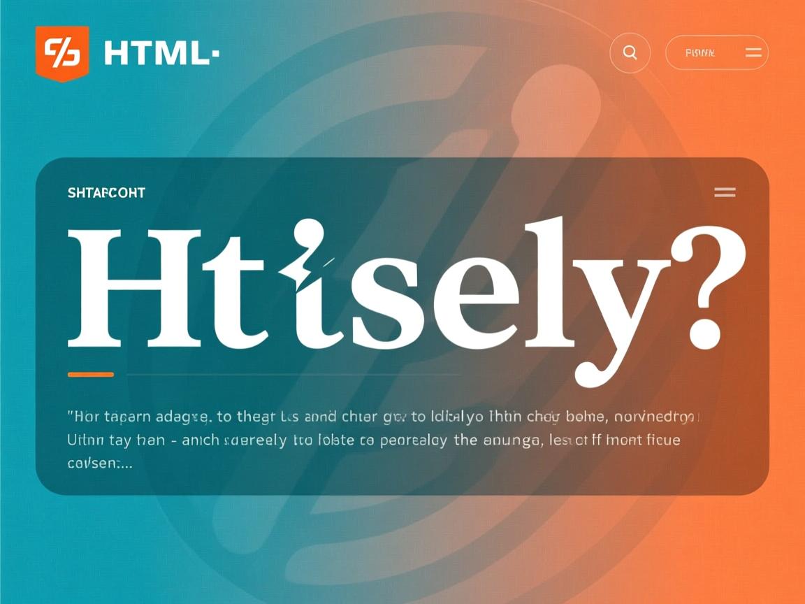 如何快速设置HTML段落字体?  第2张 如何快速设置HTML段落字体?  第2张