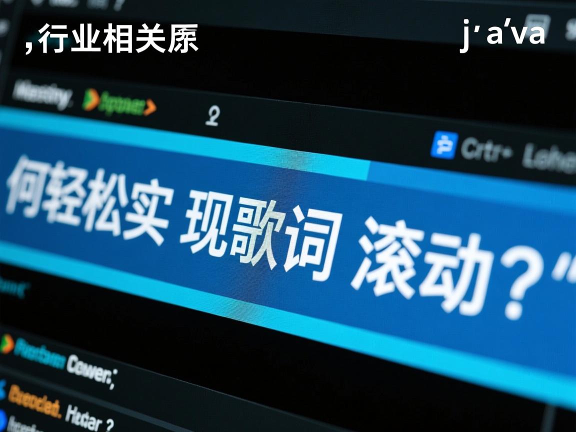 Java如何轻松实现歌词滚动?  第3张 Java如何轻松实现歌词滚动?  第3张