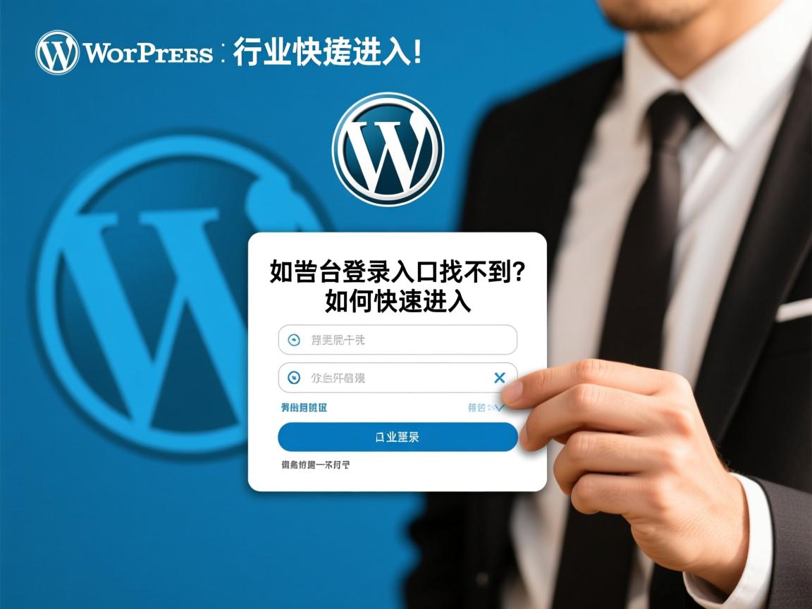 WordPress后台登录入口找不到?如何快速进入  第3张 WordPress后台登录入口找不到?如何快速进入  第3张