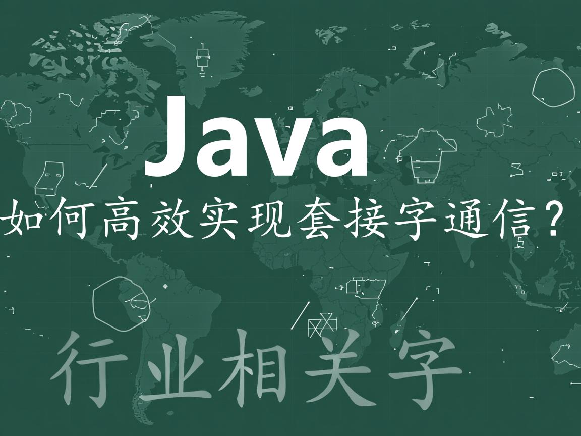 Java如何高效实现套接字通信?  第3张 Java如何高效实现套接字通信?  第3张