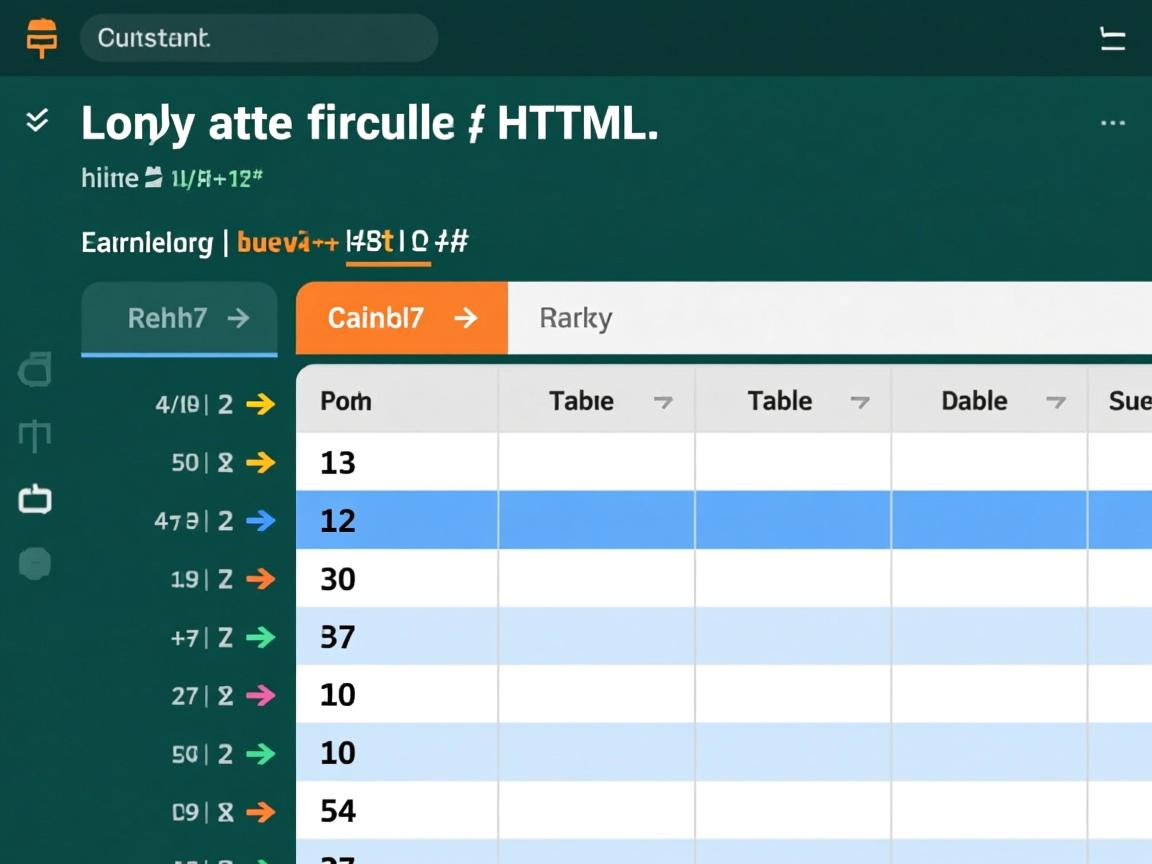 如何轻松循环HTML表格行？  第2张