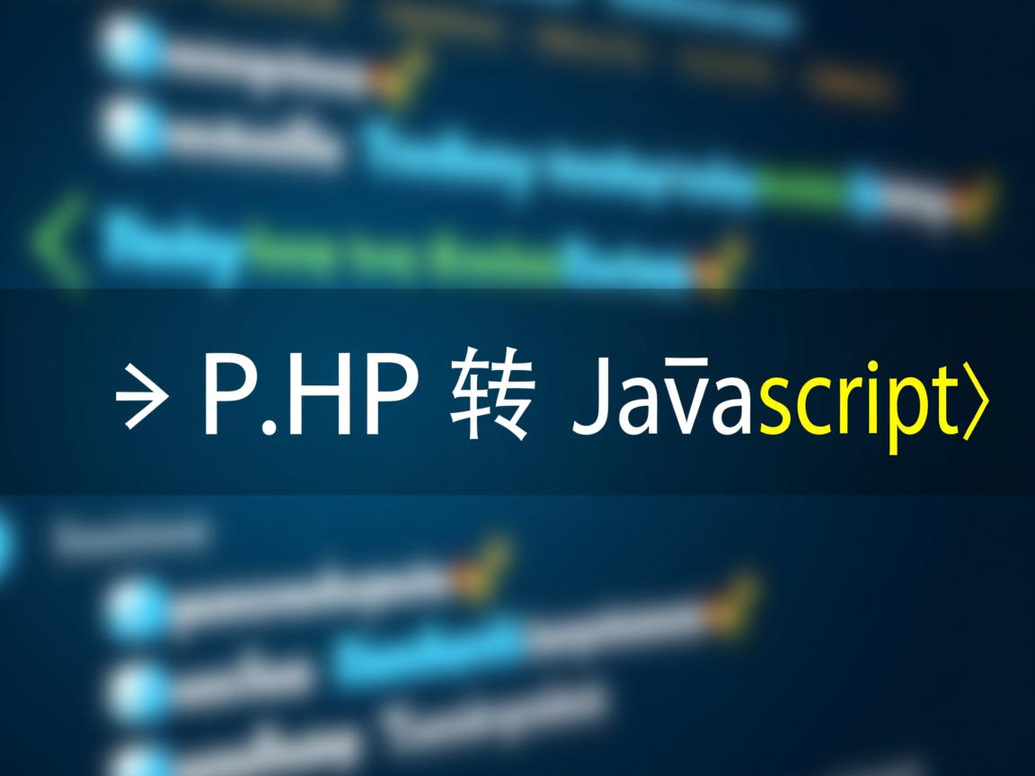 如何快速将PHP转成JavaScript  第3张