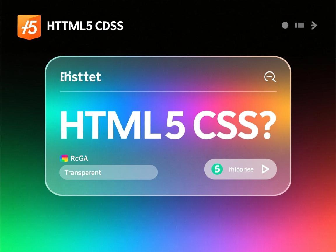如何在HTML5和CSS中设置RGBA透明度?  第1张 如何在HTML5和CSS中设置RGBA透明度?  第1张