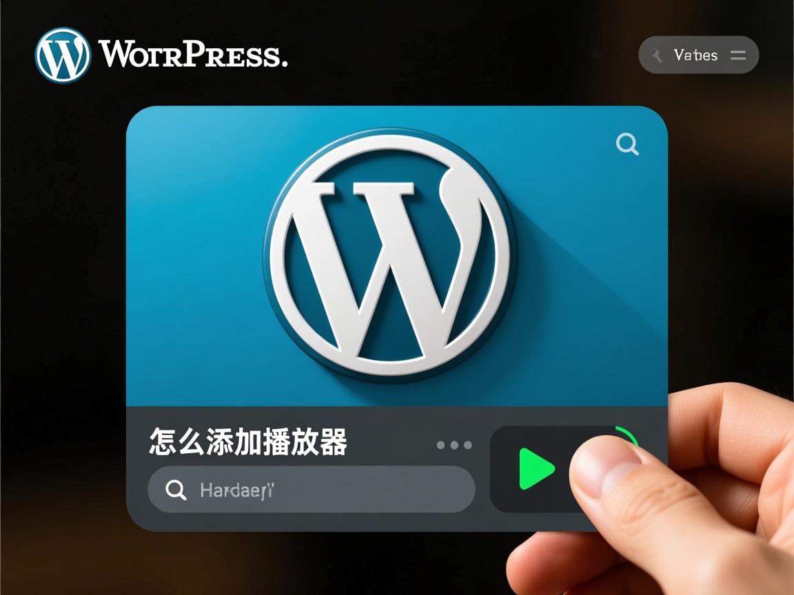 WordPress怎么添加播放器  第1张 WordPress怎么添加播放器  第1张