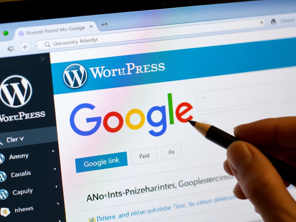 如何移除WordPress中的谷歌链接？