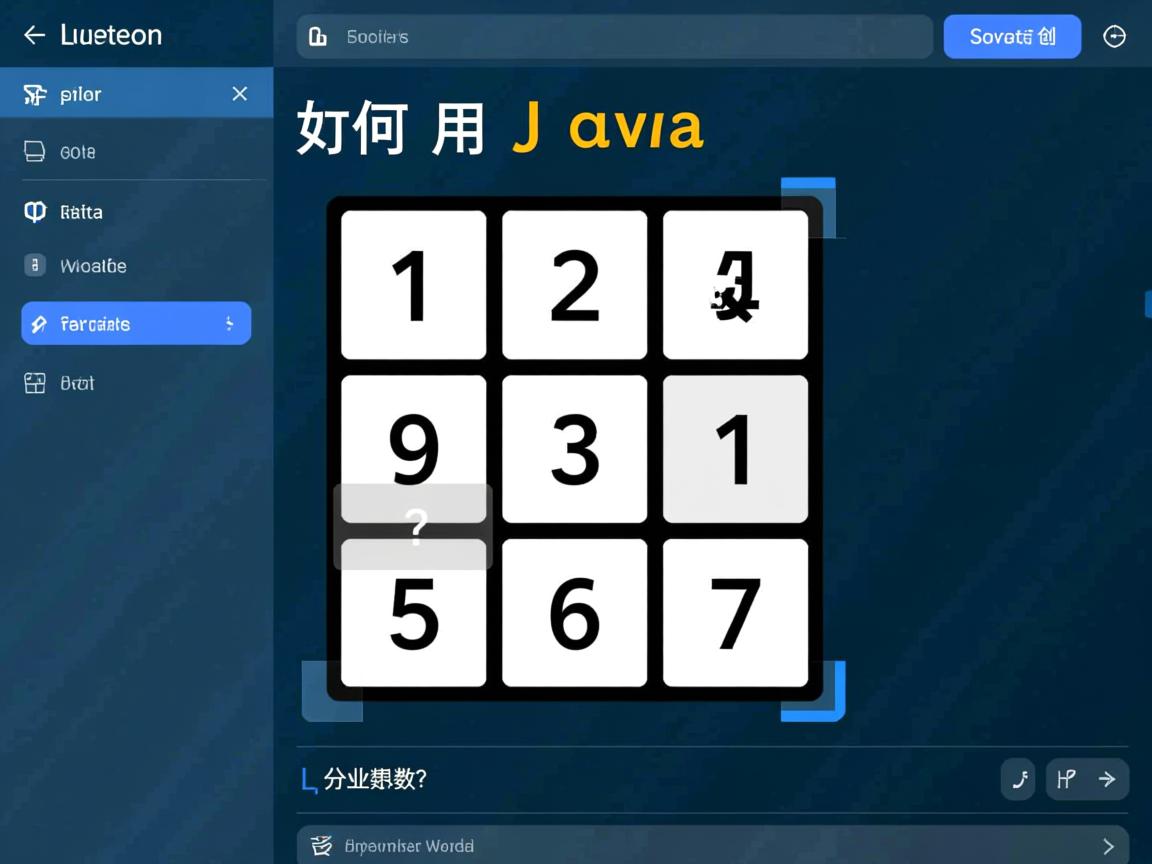 如何用Java创建数独界面?  第2张 如何用Java创建数独界面?  第2张