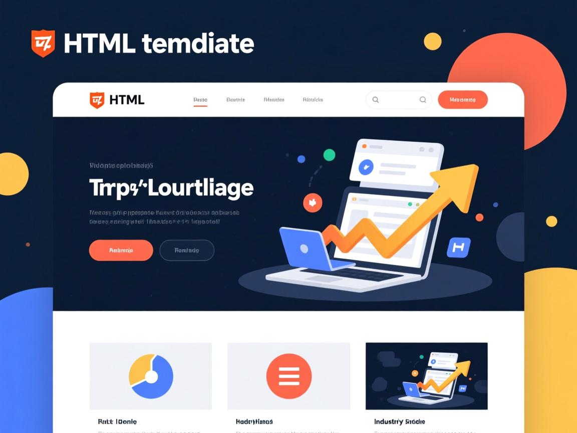 如何用HTML模板提升网站流量?  第2张 如何用HTML模板提升网站流量?  第2张