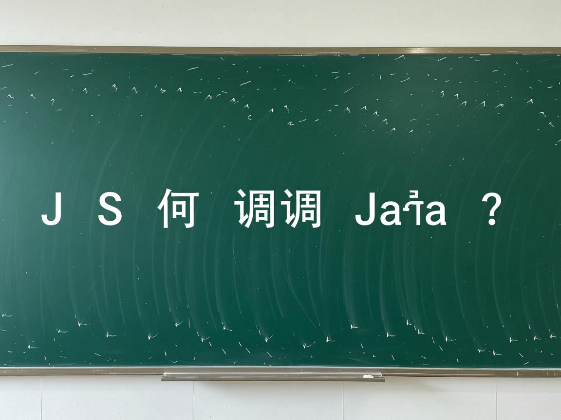 JS如何调用Java?