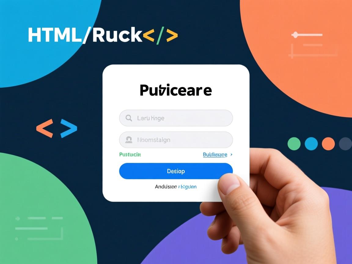 如何用HTML快速创建登录界面?  第2张 如何用HTML快速创建登录界面?  第2张