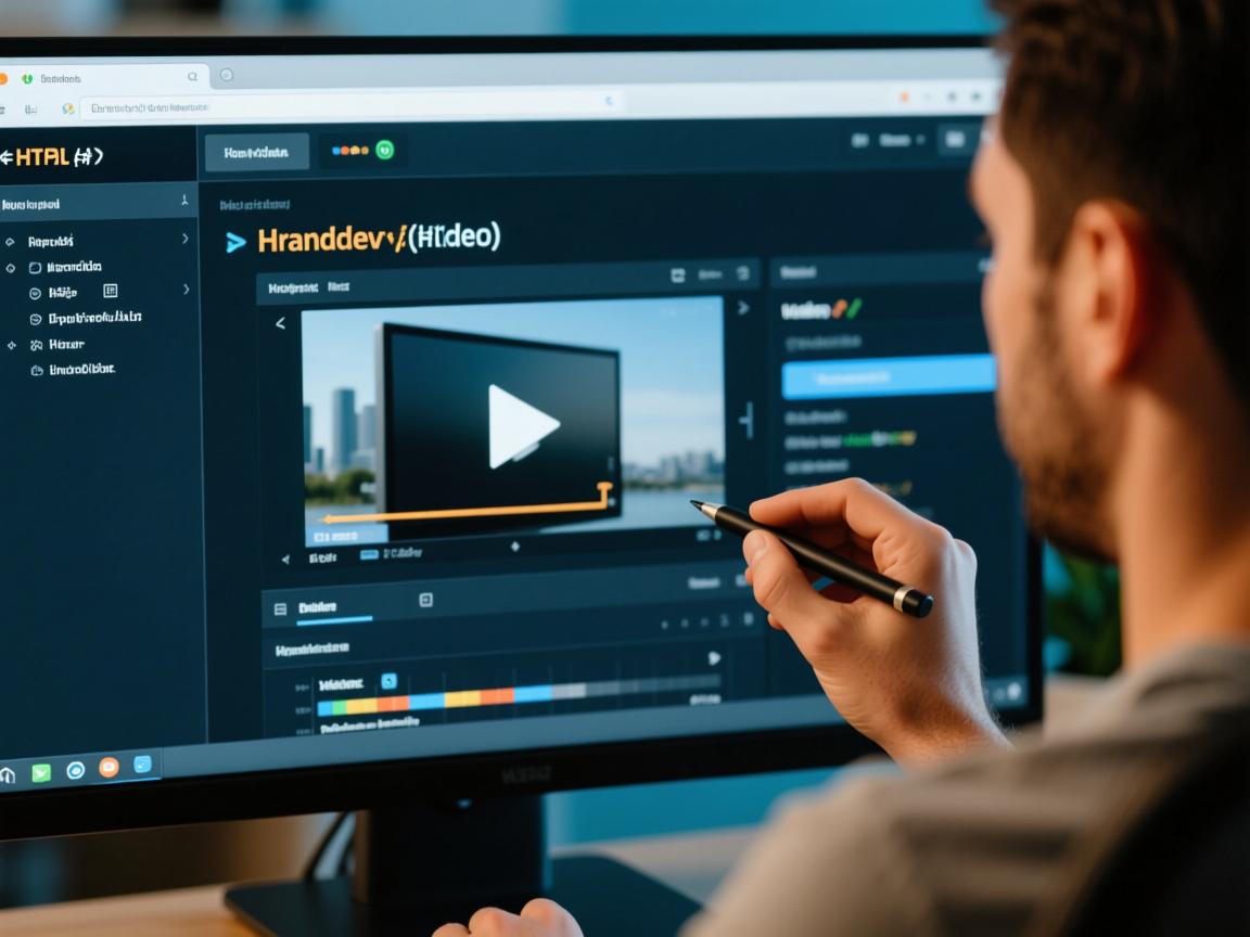 如何在HTML中嵌入视频?
