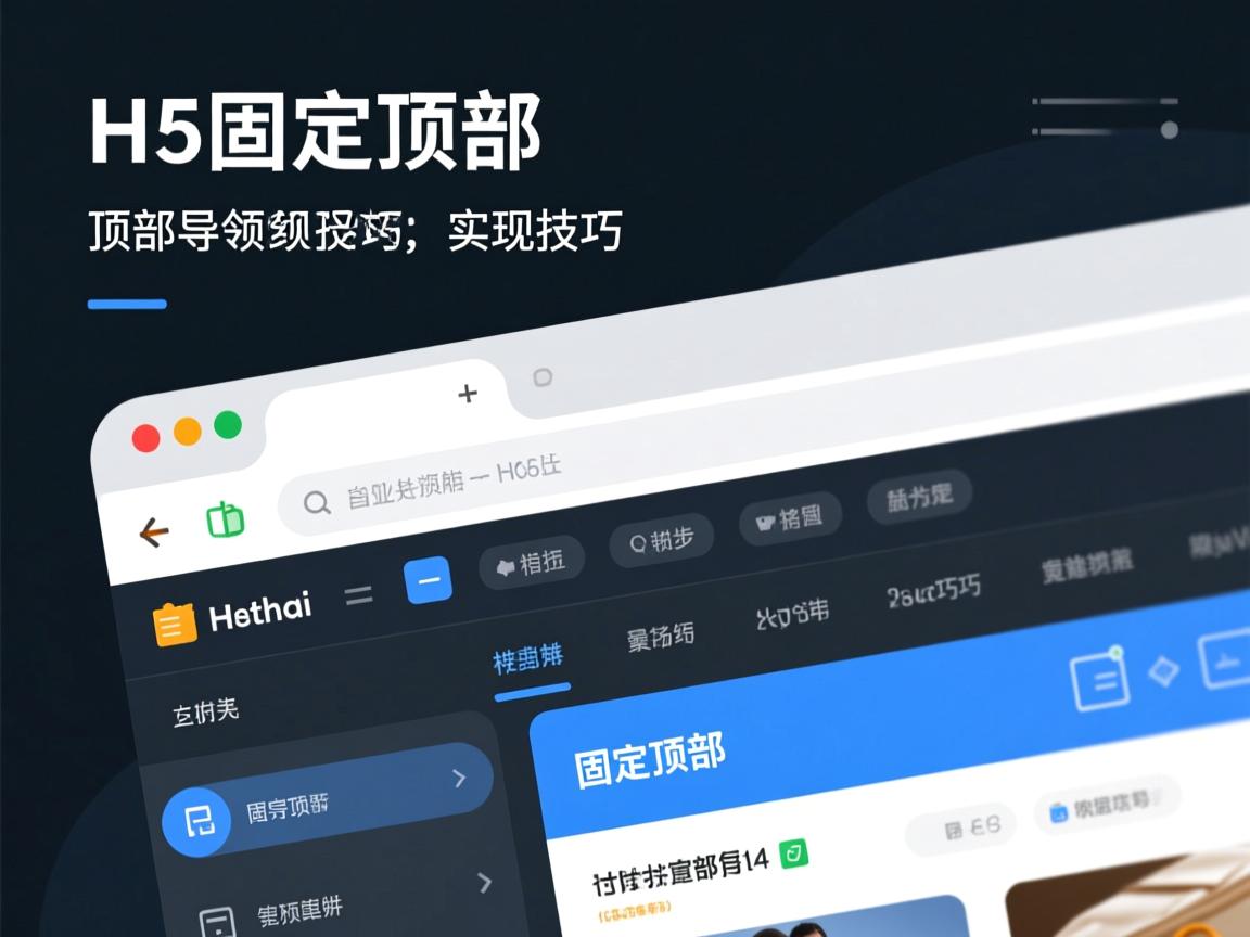 HTML5固定顶部导航实现技巧  第2张