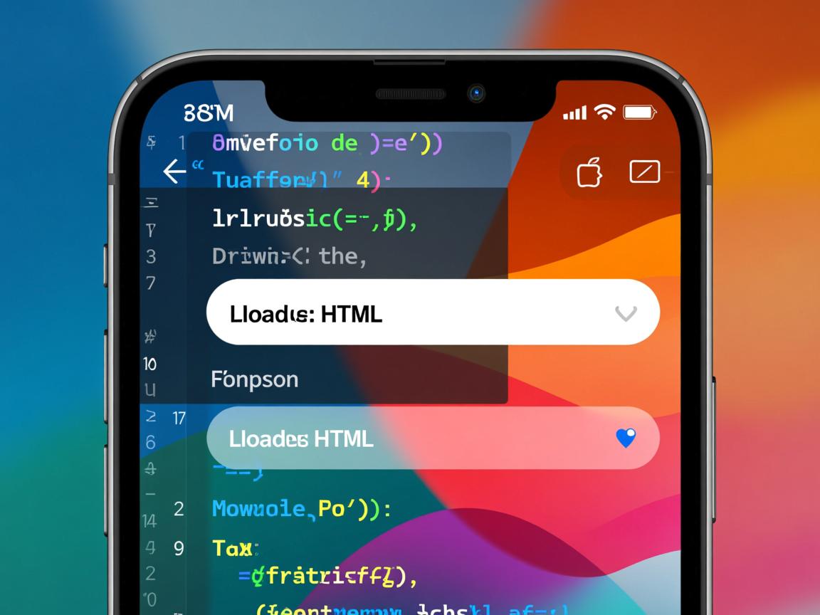 iOS如何加载HTML代码?  第3张 iOS如何加载HTML代码?  第3张