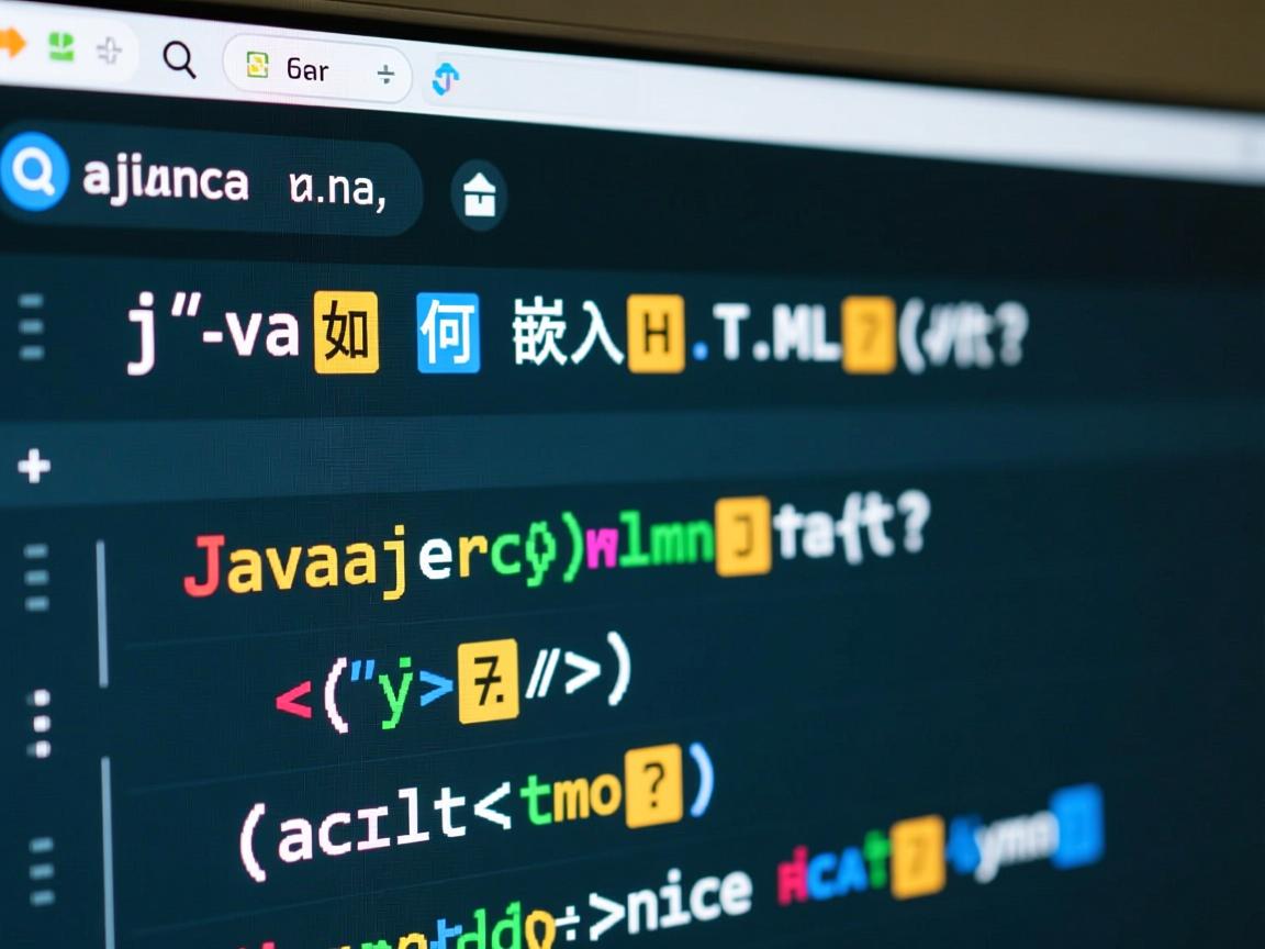 Java如何嵌入HTML代码？  第1张