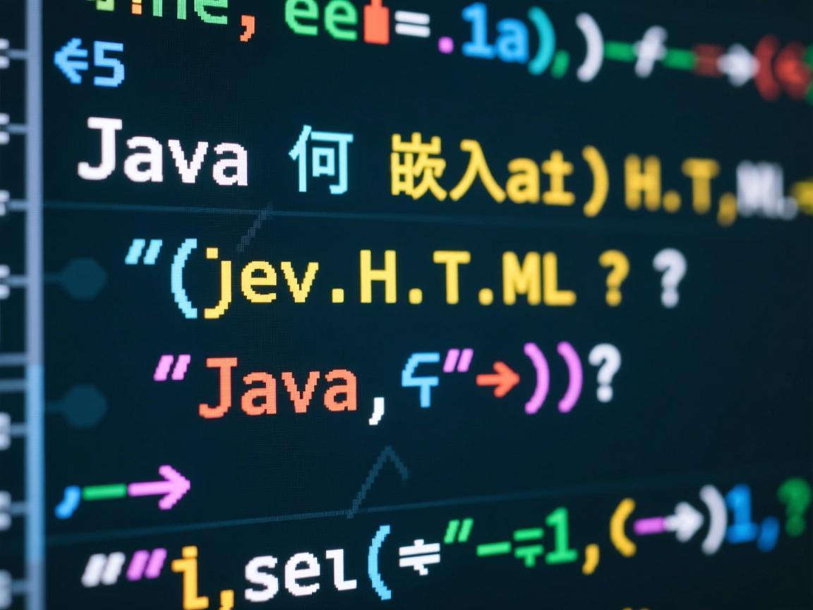 Java如何嵌入HTML代码？  第2张